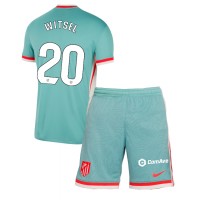 Maglia Calcio Atletico Madrid Axel Witsel #20 Seconda Divisa Bambino 2024-25 Manica Corta (+ pantaloncini)